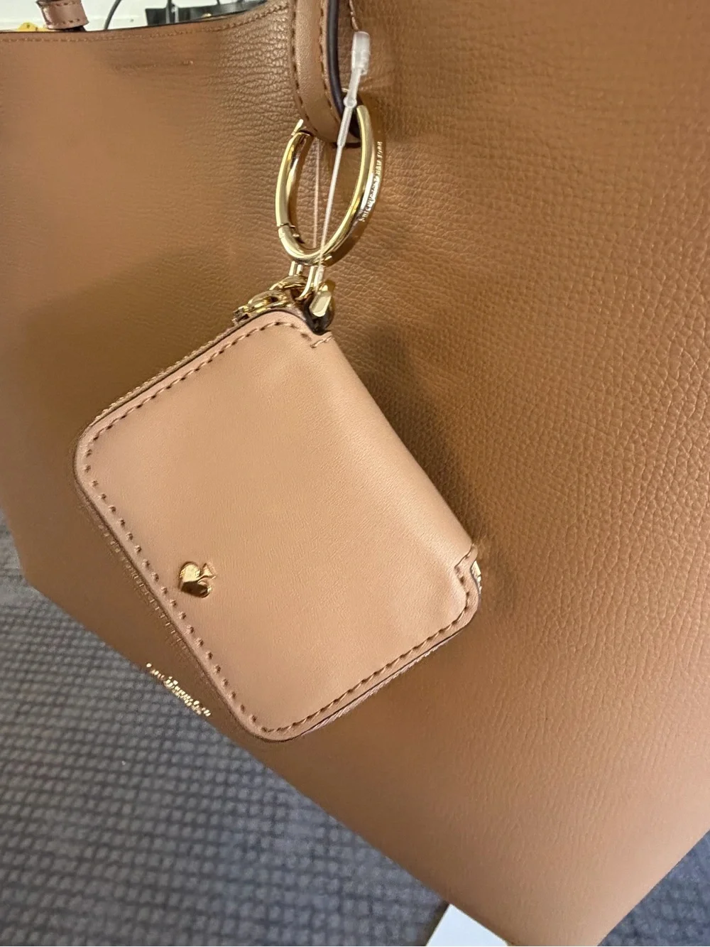 kate spade structured tan